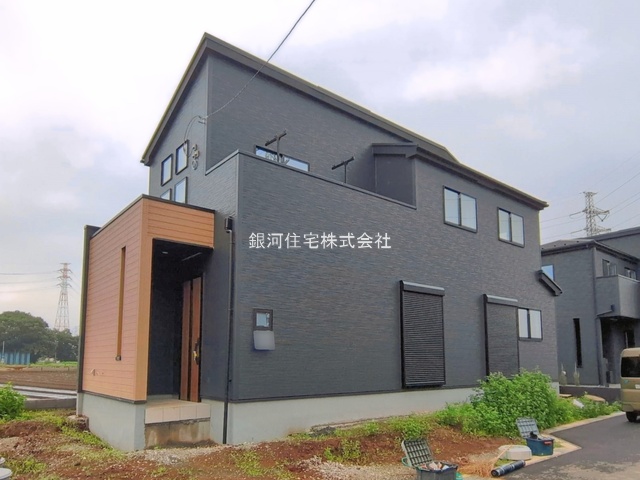 G00395160 千葉県船橋市旭町５丁目 新築一戸建て 4590万円 土地面積165.47m² (約50.05坪) 建物面積99.99m² (約30.24坪) 間取り４ＬＤＫ 築年月2026年07月(築１年以内)【外観4】