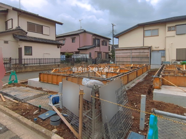 G00395281 千葉県船橋市南三咲２丁目 新築一戸建て 3490万円 土地面積91.27m² (約27.60坪) 建物面積89.84m² (約27.17坪) 間取り３ＬＤＫ 築年月2026年09月【外観5】