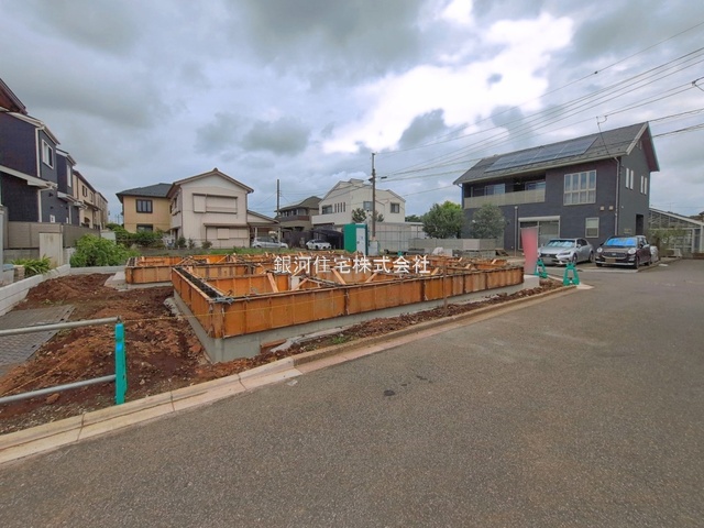G00395281 千葉県船橋市南三咲２丁目 新築一戸建て 3490万円 土地面積91.27m² (約27.60坪) 建物面積89.84m² (約27.17坪) 間取り３ＬＤＫ 築年月2026年09月【外観7】