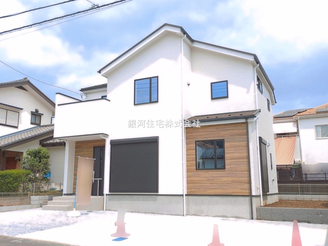 G00395305 東京都八王子市北野台３丁目 新築一戸建て 5199万円 土地面積195.26m² (約59.06坪) 建物面積111.79m² (約33.81坪) 間取り４ＬＤＫ 築年月2026年06月(築１年以内)【外観2】