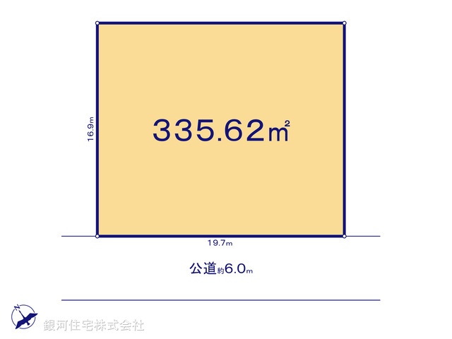 G00395323 千葉県木更津市畑沢南６丁目 土地 2480万円【区画図】