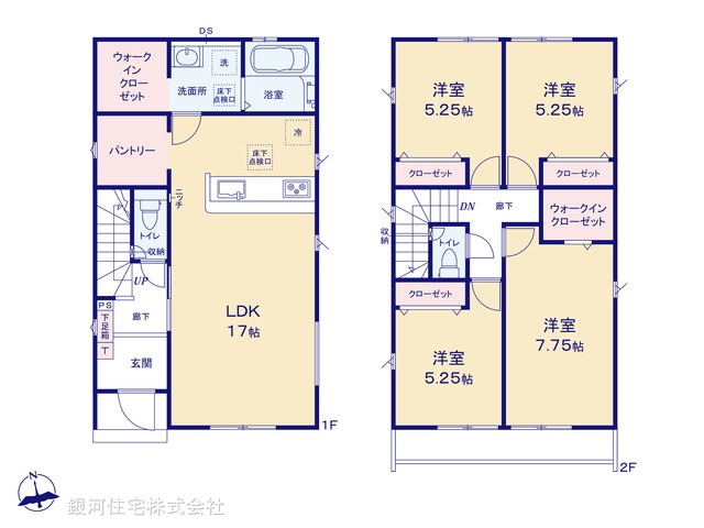 G00395688 千葉県千葉市緑区あすみが丘１丁目 新築一戸建て 4490万円【間取図】