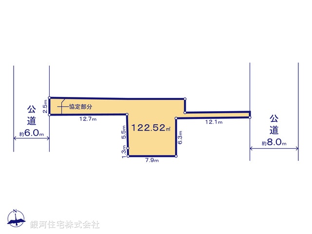 G00395996 東京都江東区海辺 土地 1億790万円【区画図】