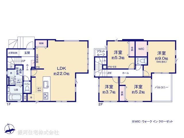 G00396034 千葉県柏市松ヶ崎 新築一戸建て 3499万円【間取図】