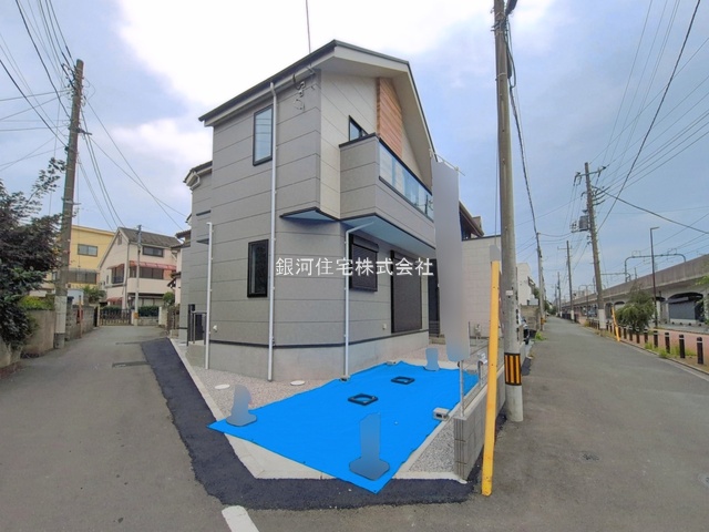 G00396239 東京都国立市北２丁目 新築一戸建て 9499万円 土地面積104.38m² (約31.57坪) 建物面積103.47m² (約31.29坪) 間取り４ＬＤＫ 築年月2026年06月(築１年以内)【外観13】