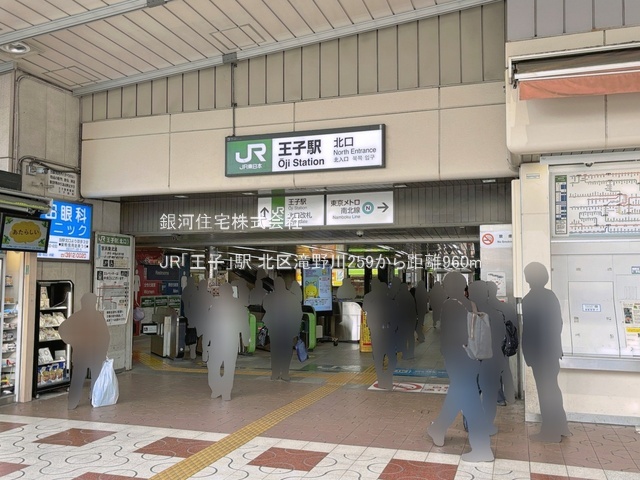 G00396298 東京都北区滝野川２丁目 新築一戸建て 8080万円 土地面積51.44m² (約15.56坪) 建物面積86.71m² (約26.22坪) 間取り２ＳＬＤＫ 築年月2026年12月【周辺環境】JR「王子」駅