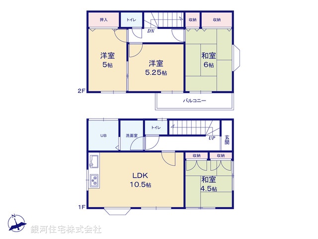 G00396539 千葉県松戸市馬橋 中古一戸建て 3199万円【間取図】