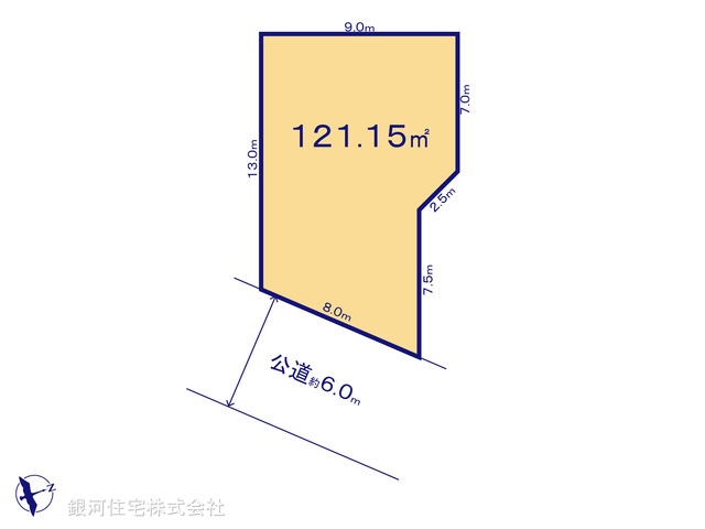 G00396729 千葉県木更津市桜町２丁目 土地 1499万円【区画図】