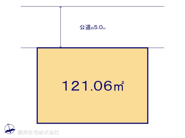 G00397029 千葉県市川市北国分２丁目 土地 2890万円【区画図】