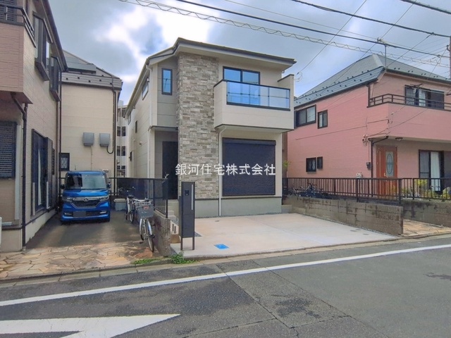 G00397281 東京都葛飾区細田１丁目 新築一戸建て 7999万円 土地面積113.58m² (約34.35坪) 建物面積112.07m² (約33.90坪) 間取り４ＬＤＫ 築年月2026年07月(築１年以内)【外観12】