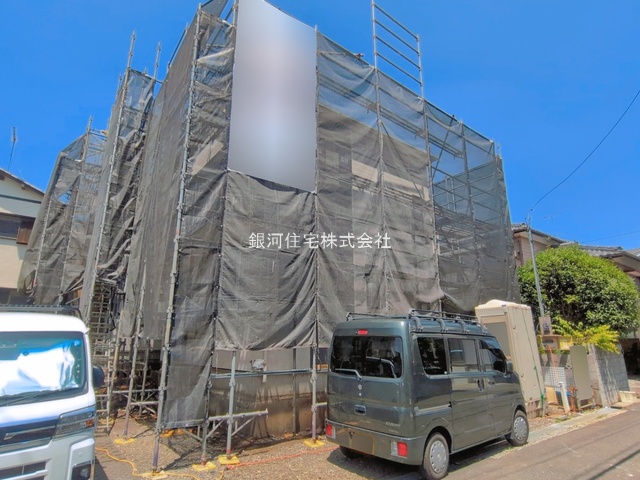 G00397330 東京都八王子市散田町２丁目 新築一戸建て 3990万円 土地面積100.11m² (約30.28坪) 建物面積79.90m² (約24.16坪) 間取り３ＬＤＫ 築年月2026年09月(築１年以内)【外観11】