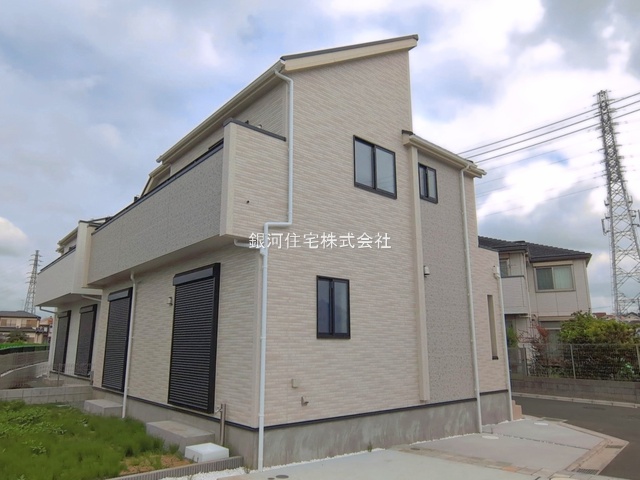 G00397356 東京都町田市小山町 新築一戸建て 4180万円 土地面積158.67m² (約47.99坪) 建物面積100.84m² (約30.50坪) 間取り４ＬＤＫ 築年月2026年05月(築１年以内)【外観10】