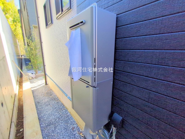 G00397395 千葉県松戸市根木内 新築一戸建て 4480万円 土地面積130.95m² (約39.61坪) 建物面積108.47m² (約32.81坪) 間取り３ＬＤＫ 築年月2025年12月(築１年以内)【外観17】