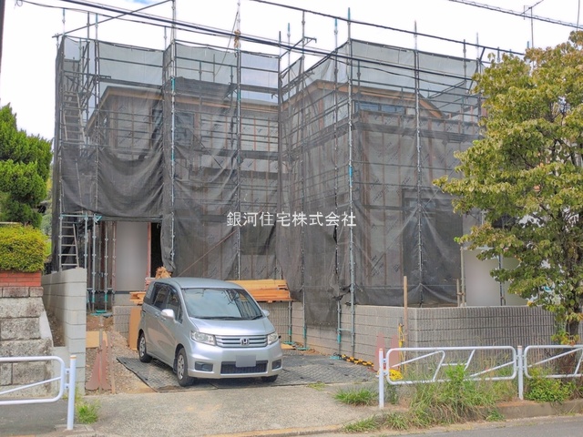 G00397408 東京都八王子市北野台３丁目 新築一戸建て 5499万円 土地面積169.06m² (約51.14坪) 建物面積112.41m² (約34.00坪) 間取り４ＬＤＫ 築年月2026年09月(築１年以内)【外観4】