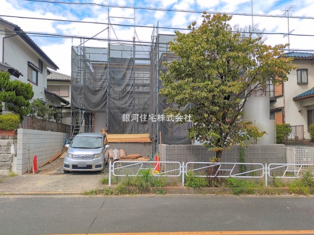 G00397408 東京都八王子市北野台３丁目 新築一戸建て 5499万円 土地面積169.06m² (約51.14坪) 建物面積112.41m² (約34.00坪) 間取り４ＬＤＫ 築年月2026年09月(築１年以内)【外観5】