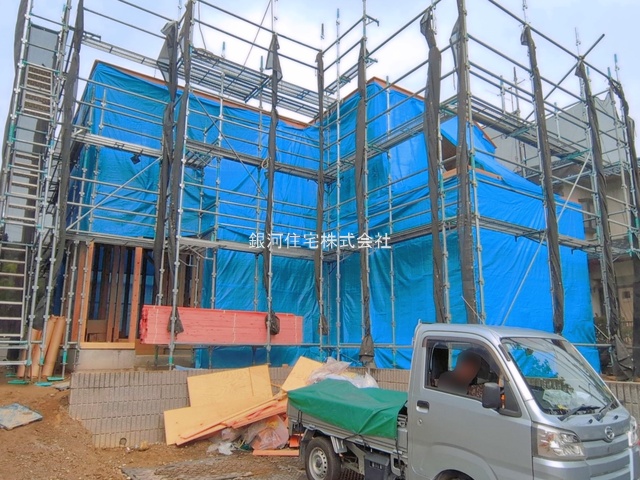 G00397408 東京都八王子市北野台３丁目 新築一戸建て 5499万円 土地面積169.06m² (約51.14坪) 建物面積112.41m² (約34.00坪) 間取り４ＬＤＫ 築年月2026年09月(築１年以内)【外観16】