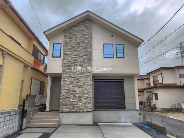 G00397419 千葉県柏市篠籠田 新築一戸建て 4498万円 土地面積122.07m² (約36.92坪) 建物面積105.38m² (約31.87坪) 間取り４ＬＤＫ 築年月2026年05月(築１年以内)【外観2】