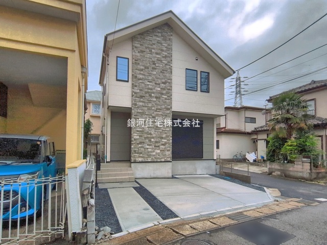 G00397419 千葉県柏市篠籠田 新築一戸建て 4498万円 土地面積122.07m² (約36.92坪) 建物面積105.38m² (約31.87坪) 間取り４ＬＤＫ 築年月2026年05月(築１年以内)【外観10】
