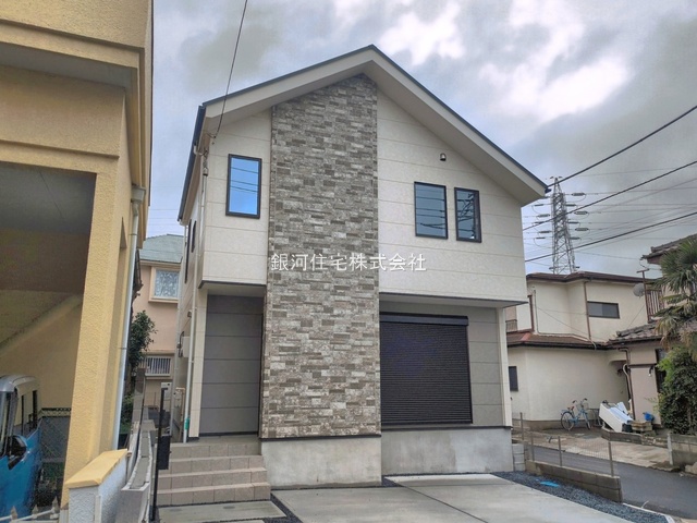 G00397419 千葉県柏市篠籠田 新築一戸建て 4498万円 土地面積122.07m² (約36.92坪) 建物面積105.38m² (約31.87坪) 間取り４ＬＤＫ 築年月2026年05月(築１年以内)【外観11】