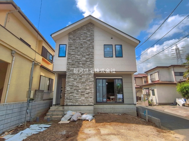 G00397419 千葉県柏市篠籠田 新築一戸建て 4498万円 土地面積122.07m² (約36.92坪) 建物面積105.38m² (約31.87坪) 間取り４ＬＤＫ 築年月2026年05月(築１年以内)【外観15】