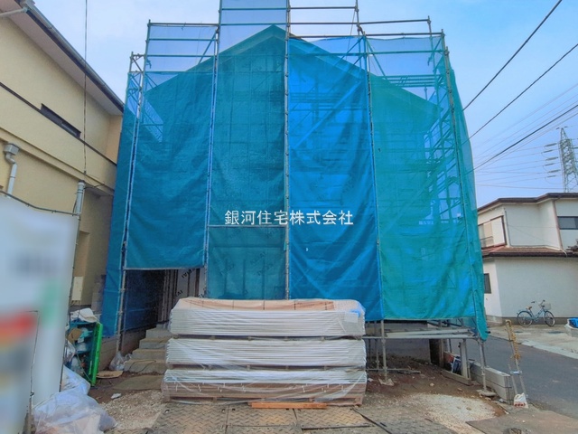 G00397419 千葉県柏市篠籠田 新築一戸建て 4498万円 土地面積122.07m² (約36.92坪) 建物面積105.38m² (約31.87坪) 間取り４ＬＤＫ 築年月2026年05月(築１年以内)【外観18】
