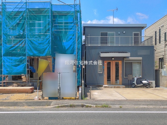 G00397433 千葉県流山市加５丁目 新築一戸建て 4698万円 土地面積124.09m² (約37.53坪) 建物面積111.57m² (約33.74坪) 間取り３ＳＬＤＫ 築年月2026年10月【外観14】