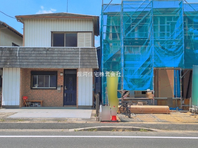 G00397433 千葉県流山市加５丁目 新築一戸建て 4698万円 土地面積124.09m² (約37.53坪) 建物面積111.57m² (約33.74坪) 間取り３ＳＬＤＫ 築年月2026年10月【外観15】