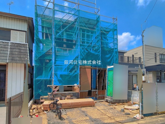 G00397433 千葉県流山市加５丁目 新築一戸建て 4698万円 土地面積124.09m² (約37.53坪) 建物面積111.57m² (約33.74坪) 間取り３ＳＬＤＫ 築年月2026年10月【外観16】