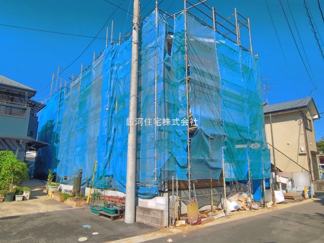 G00397446 千葉県松戸市殿平賀 新築一戸建て 5499万円 土地面積101.51m² (約30.70坪) 建物面積100.20m² (約30.31坪) 間取り４ＬＤＫ 築年月2026年09月(築１年以内)【外観4】