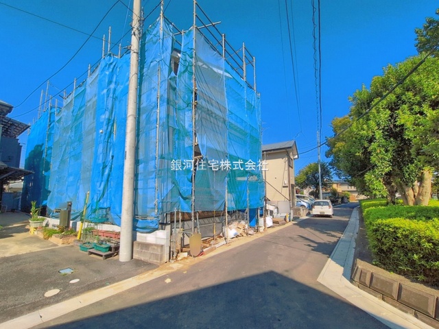 G00397446 千葉県松戸市殿平賀 新築一戸建て 5499万円 土地面積101.51m² (約30.70坪) 建物面積100.20m² (約30.31坪) 間取り４ＬＤＫ 築年月2026年09月(築１年以内)【外観6】
