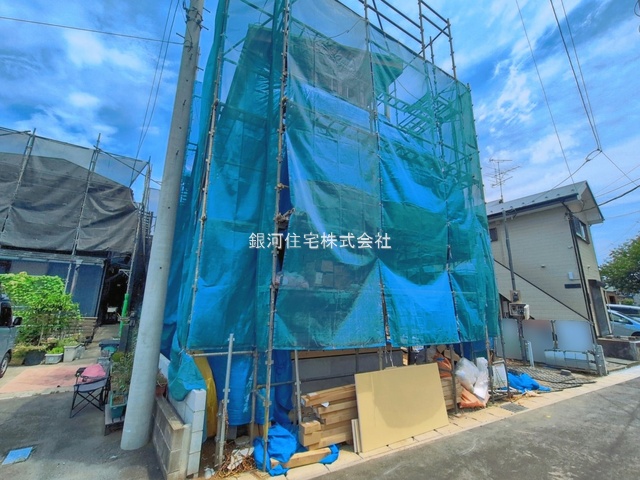 G00397446 千葉県松戸市殿平賀 新築一戸建て 5499万円 土地面積101.51m² (約30.70坪) 建物面積100.20m² (約30.31坪) 間取り４ＬＤＫ 築年月2026年09月(築１年以内)【外観11】