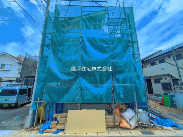 G00397446 千葉県松戸市殿平賀 新築一戸建て 5499万円 土地面積101.51m² (約30.70坪) 建物面積100.20m² (約30.31坪) 間取り４ＬＤＫ 築年月2026年09月(築１年以内)【外観13】