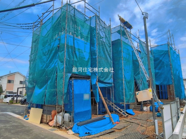 G00397446 千葉県松戸市殿平賀 新築一戸建て 5499万円 土地面積101.51m² (約30.70坪) 建物面積100.20m² (約30.31坪) 間取り４ＬＤＫ 築年月2026年09月(築１年以内)【外観15】