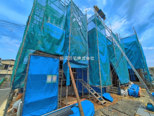 G00397446 千葉県松戸市殿平賀 新築一戸建て 5499万円 土地面積101.51m² (約30.70坪) 建物面積100.20m² (約30.31坪) 間取り４ＬＤＫ 築年月2026年09月(築１年以内)【外観16】