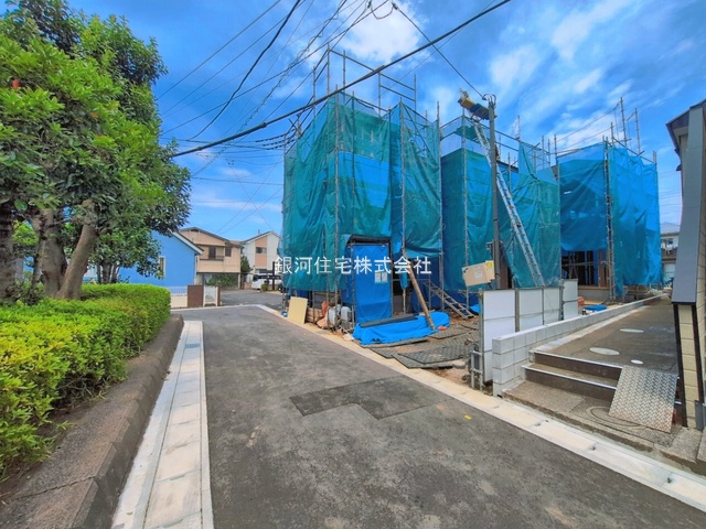 G00397446 千葉県松戸市殿平賀 新築一戸建て 5499万円 土地面積101.51m² (約30.70坪) 建物面積100.20m² (約30.31坪) 間取り４ＬＤＫ 築年月2026年09月(築１年以内)【外観17】