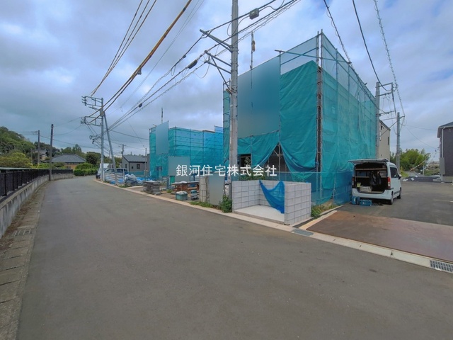 G00397452 千葉県千葉市稲毛区萩台町 新築一戸建て 4990万円 土地面積165.87m² (約50.17坪) 建物面積96.05m² (約29.05坪) 間取り３ＬＤＫ 築年月2026年08月(築１年以内)【外観9】