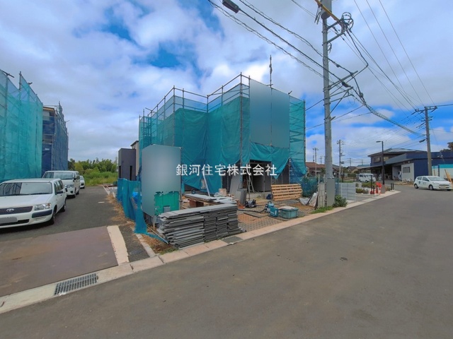 G00397452 千葉県千葉市稲毛区萩台町 新築一戸建て 4990万円 土地面積165.87m² (約50.17坪) 建物面積96.05m² (約29.05坪) 間取り３ＬＤＫ 築年月2026年08月(築１年以内)【外観10】