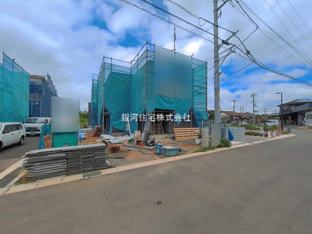 G00397452 千葉県千葉市稲毛区萩台町 新築一戸建て 4990万円 土地面積165.87m² (約50.17坪) 建物面積96.05m² (約29.05坪) 間取り３ＬＤＫ 築年月2026年08月(築１年以内)【外観11】