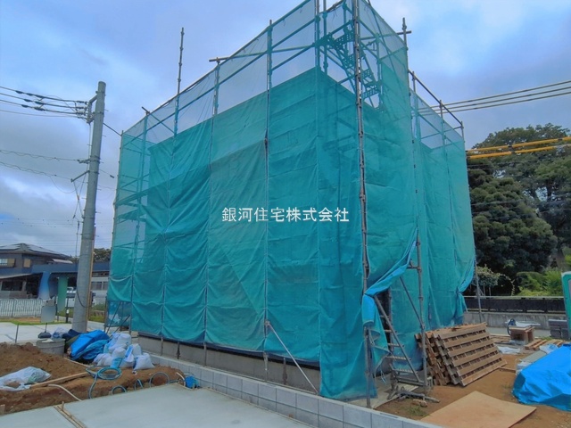 G00397452 千葉県千葉市稲毛区萩台町 新築一戸建て 4990万円 土地面積165.87m² (約50.17坪) 建物面積96.05m² (約29.05坪) 間取り３ＬＤＫ 築年月2026年08月(築１年以内)【外観12】