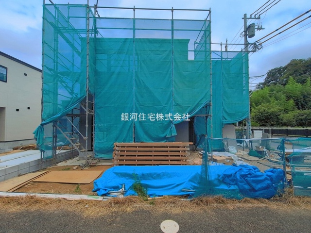 G00397452 千葉県千葉市稲毛区萩台町 新築一戸建て 4990万円 土地面積165.87m² (約50.17坪) 建物面積96.05m² (約29.05坪) 間取り３ＬＤＫ 築年月2026年08月(築１年以内)【外観14】