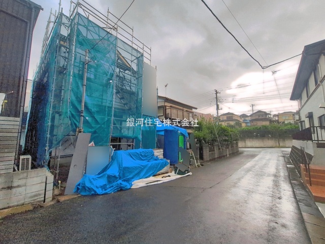 G00397459 千葉県流山市三輪野山１丁目 新築一戸建て 5499万円 土地面積109.32m² (約33.06坪) 建物面積106.40m² (約32.18坪) 間取り４ＬＤＫ 築年月2026年09月(築１年以内)【外観3】