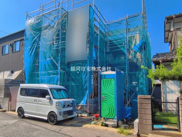 G00397459 千葉県流山市三輪野山１丁目 新築一戸建て 5499万円 土地面積109.32m² (約33.06坪) 建物面積106.40m² (約32.18坪) 間取り４ＬＤＫ 築年月2026年09月(築１年以内)【外観5】