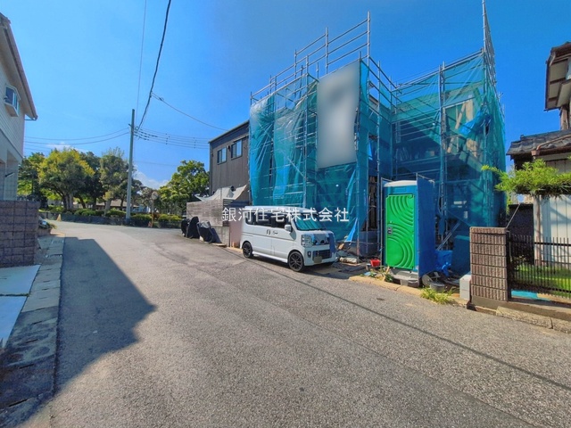 G00397459 千葉県流山市三輪野山１丁目 新築一戸建て 5499万円 土地面積109.32m² (約33.06坪) 建物面積106.40m² (約32.18坪) 間取り４ＬＤＫ 築年月2026年09月(築１年以内)【外観6】