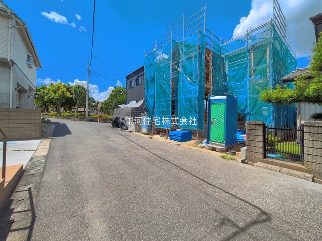 G00397459 千葉県流山市三輪野山１丁目 新築一戸建て 5499万円 土地面積109.32m² (約33.06坪) 建物面積106.40m² (約32.18坪) 間取り４ＬＤＫ 築年月2026年09月(築１年以内)【外観9】