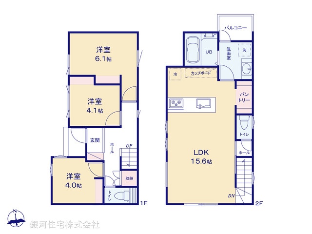 G00397578 東京都町田市本町田 新築一戸建て 2980万円【間取図】