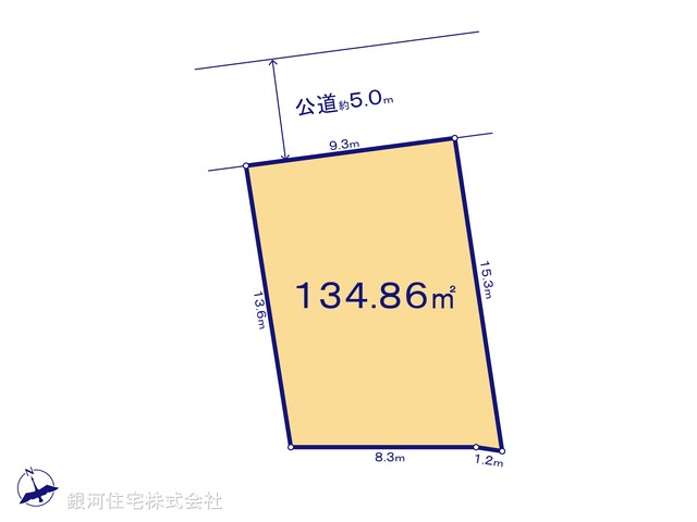 G00397871 東京都町田市上小山田町 土地 1980万円【区画図】