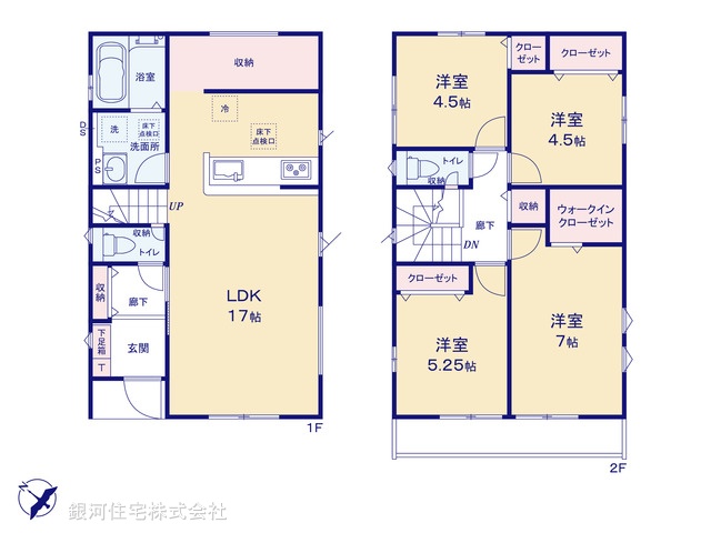 G00397951 千葉県佐倉市上志津 新築一戸建て 3690万円【間取図】