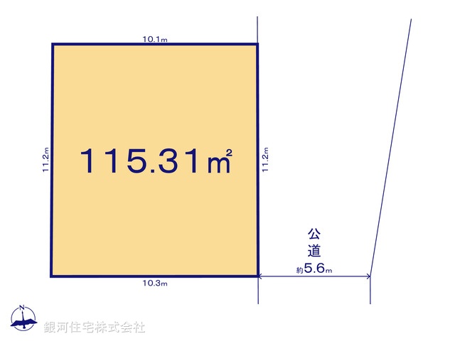 G00398028 千葉県千葉市緑区あすみが丘３丁目 土地 2550万円【区画図】