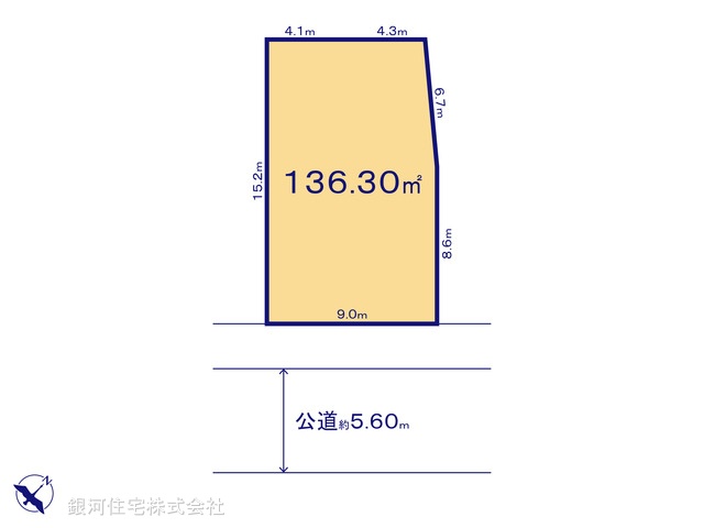 G00398204 埼玉県春日部市大場 土地(建築条件付土地) 2080万円【区画図】