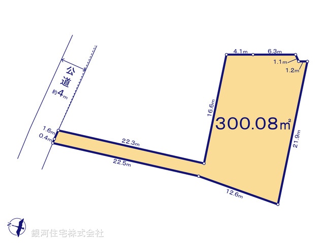 G00398208 埼玉県幸手市大字吉野 土地 1499万円【区画図】